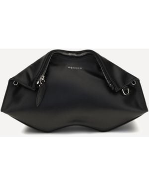 McQueen Manta Clutch - Black