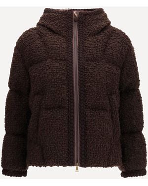 Moncler Cristallin Padded Jacket - Brown