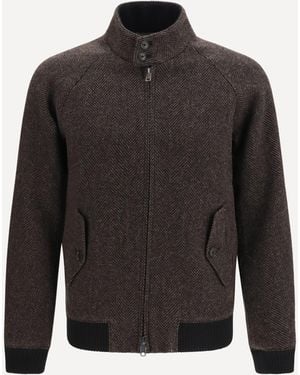 Baracuta Giacca Herringbone G9 - Nero