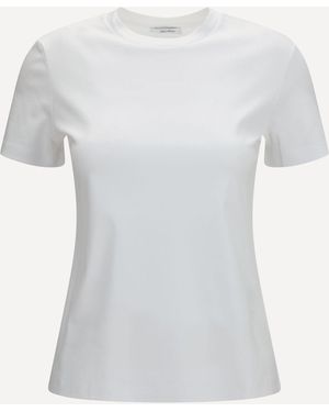 Max Mara Pure Cotton T-Shirt - White