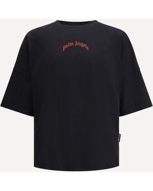 Palm Angels T-Shirt Oversize - Blu