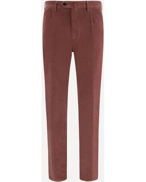 Germano Corduroy Trousers - Red