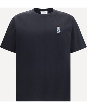 Maison Kitsuné Standing Fox T-Shirt - Blue