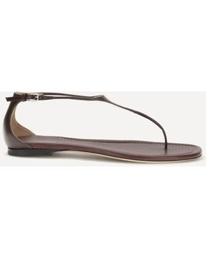 Francesco Russo Thong Sandals - Natural