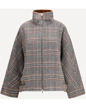 DARKPARK Celine Wool Aviator Jacket - Gray