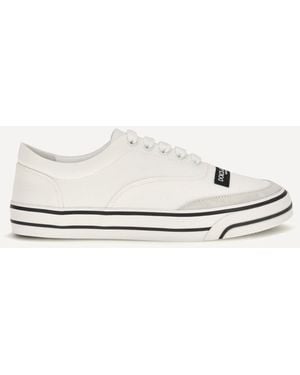 Dolce & Gabbana Sailing Canvas Sneakers - Natural