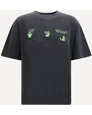 Off-White c/o Virgil Abloh Skate Arrow Bacco T-Shirt - Black