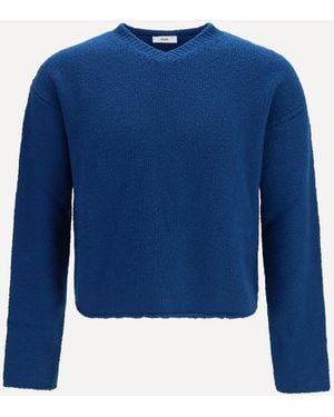 Rier Wool Sweater - Blue