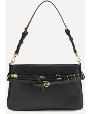 Pinko Belt Shoulder Bag - White