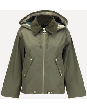 Barbour Weaver Rain Jacket - Green