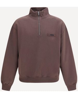 Jacquemus Le Camionneur Sweatshirt - Purple