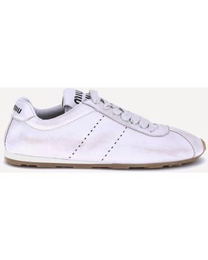 Miu Miu Plume Sneakers - White