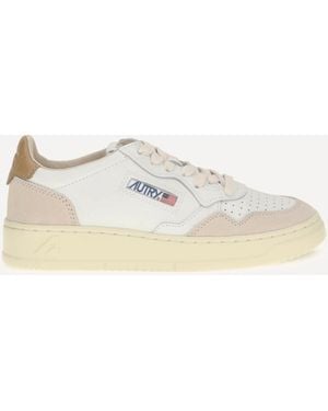 Autry Medalist Low Trainers - Natural