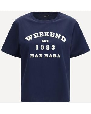 Weekend by Maxmara Tenue T-Shirt - Blue