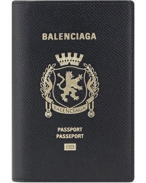 Balenciaga Passport Holder - Black