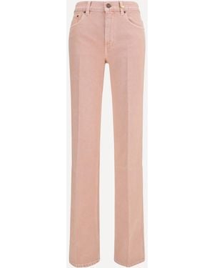 Chloé Straight-Leg Jeans - Pink