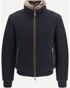Moorer Bellati Mrw Bomber - Blue