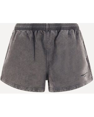 Alexander Wang Shorts Running - Grigio