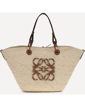 Loewe Anagram Basket Bag - Natural