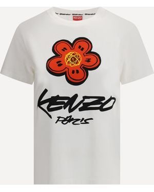 KENZO T-Shirt Futura - Bianco