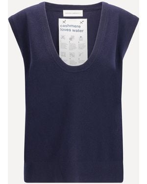 Extreme Cashmere Lord Vest - Blue
