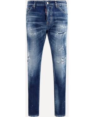 DSquared² Teddy Slim Fit Jeans - Blue