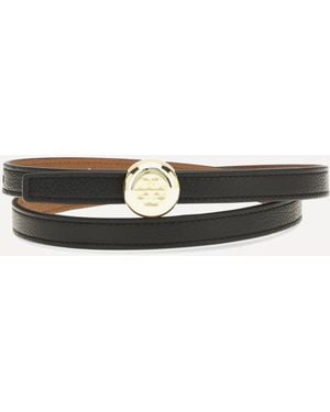 Tory Burch Reversible Romy Belt - White