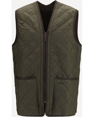 Barbour Polarquilt Quilted Zip Vest - Green