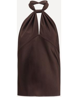 Tom Ford Halterneck Top - Brown