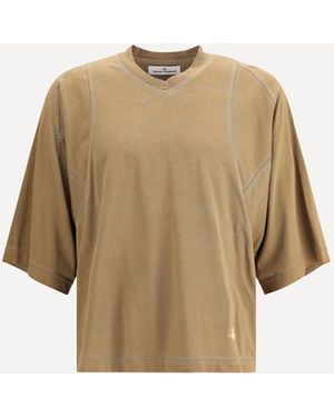 Vivienne Westwood V-Neck T-Shirt - Natural