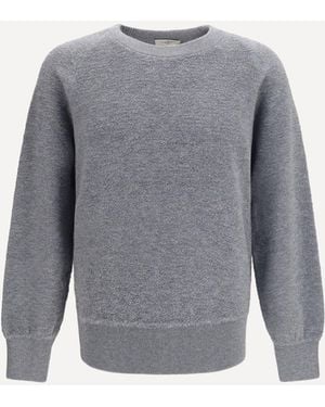 Piacenza Cashmere Crewneck Jumper - Grey