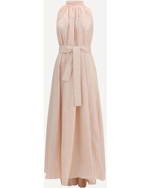 Sa Su Phi Belted Pleated Dress - Pink