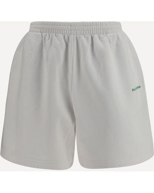 Balenciaga Bodies Cotton Shorts - Grey