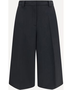THE LATEST E-Dakota 3120 Wool-Blend Trousers - Blue