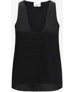 Sa Su Phi Sleevless Top - Black