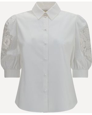 Valentino Camicia Con Maniche - Grigio