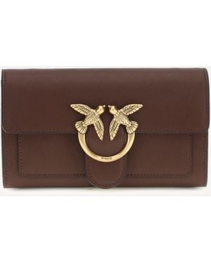 Pinko Love One Wallet - Brown