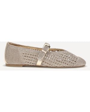 Stuart Weitzman Leora Ballerinas - White