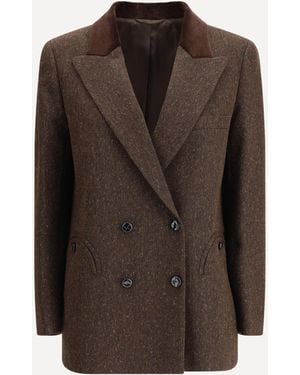 Blazé Milano Winibelle Blazer - Brown