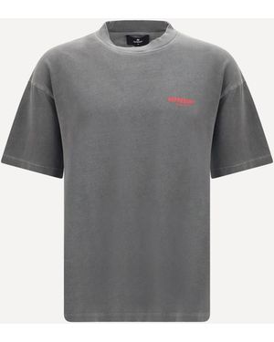 Represent Cotton T-Shirt Washed - Grey