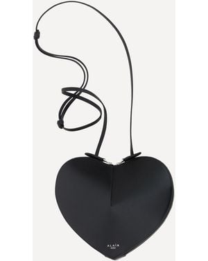 Alaïa Coeur Shoulder Bag - White