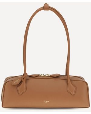 Alaïa Small Le Teckel Shoulder Bag - White