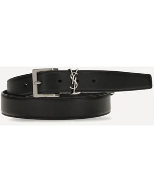 Saint Laurent Cintura Cassandre Vadim - Bianco