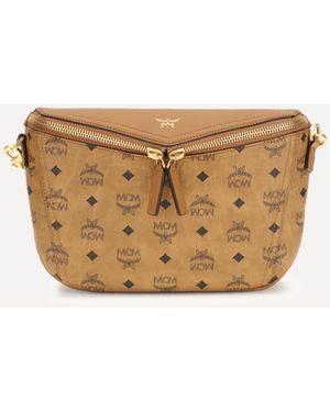 MCM Marsupio Diamant 3D Small - Neutro