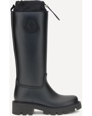 Moncler Stivali Da Pioggia Kickstream High - Nero