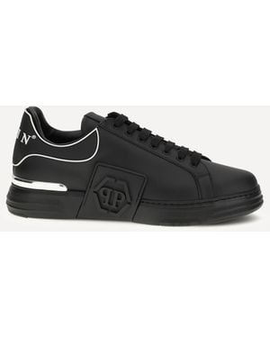 Philipp Plein Sneakers Phantom Leather - Black