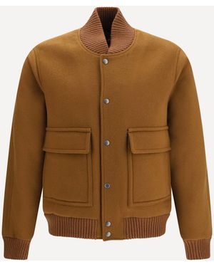 Woolrich Miles Wool-Blend Jacket - Brown