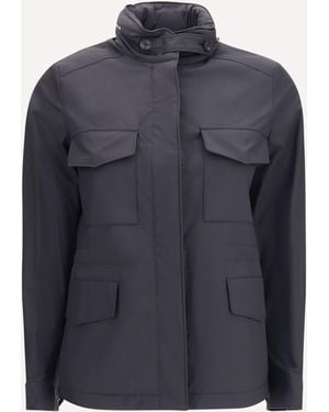 Loro Piana Windmate Traveller Mini Field Jacket - Blue