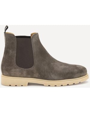 Kiton Chelsea Ankle Boots - Brown
