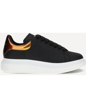 McQueen Leather Trainers - White